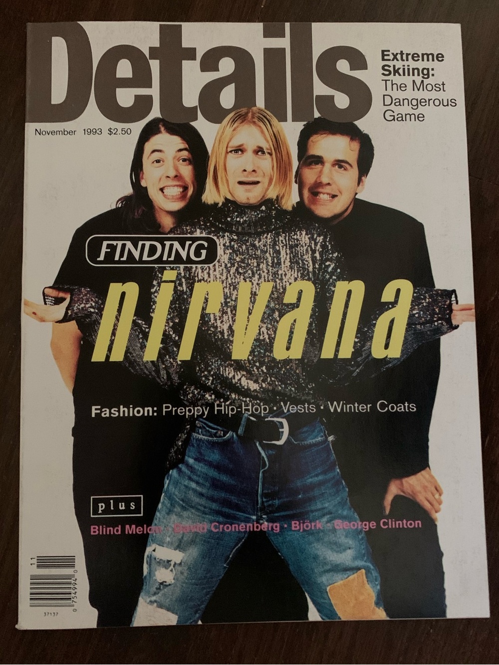 Details vintage magazine issue November 1993